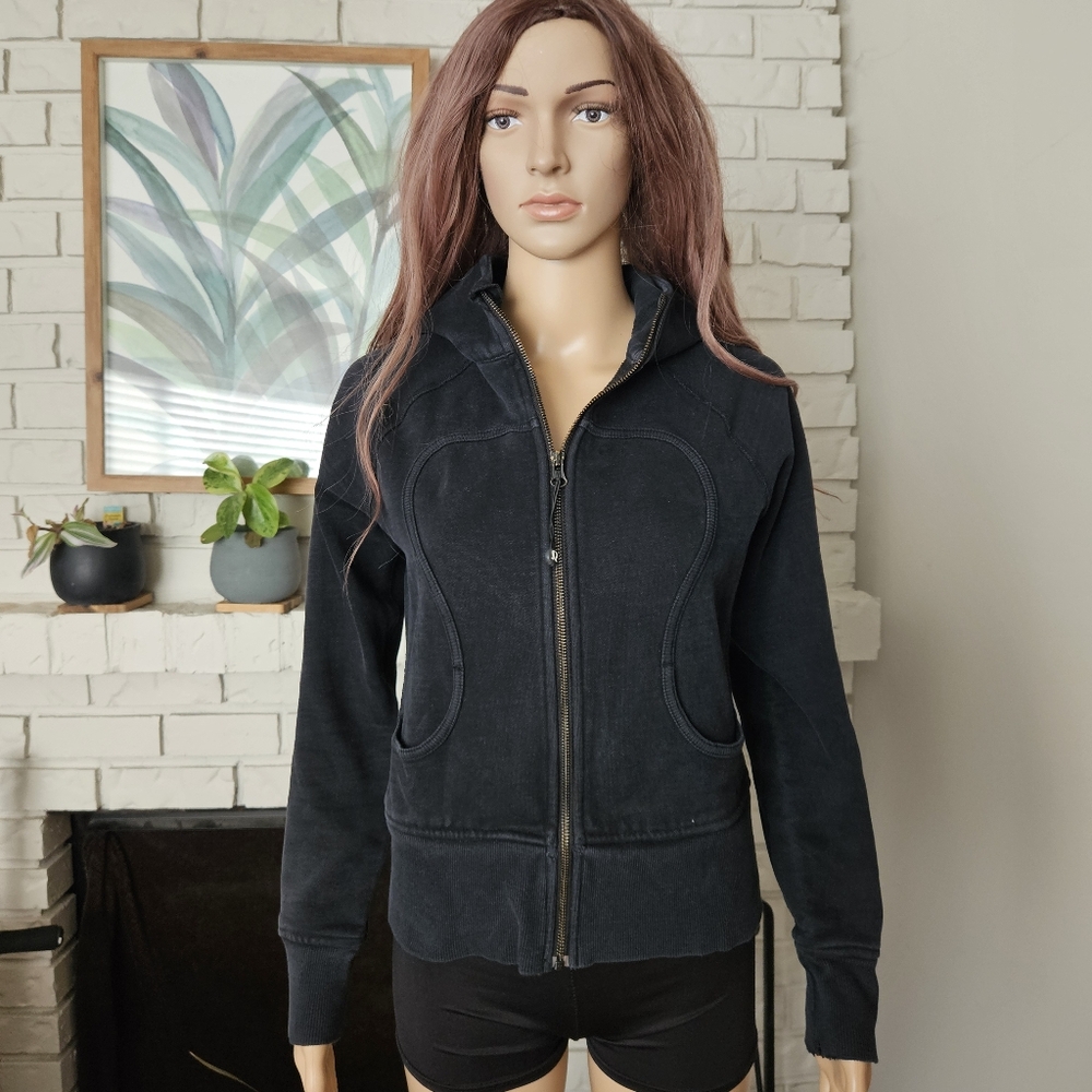Lululemon scuba hoodie Black Zip-Up sweatshirt